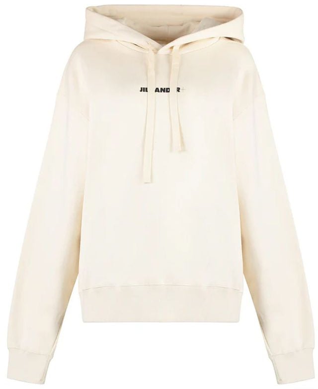 Jil Sander White Cotton Sweatshirt