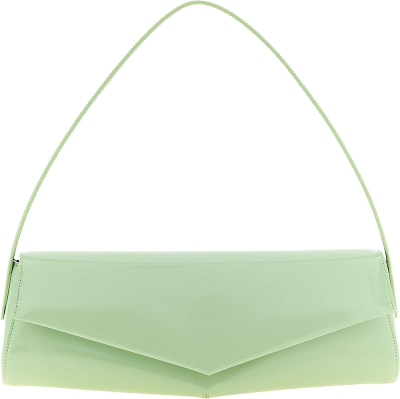 Jil Sander Bicolor Calfskin Shoulder Bag