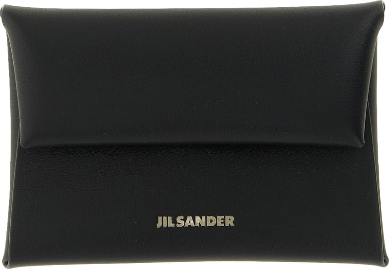 Jil Sander Black Calfskin Wallet