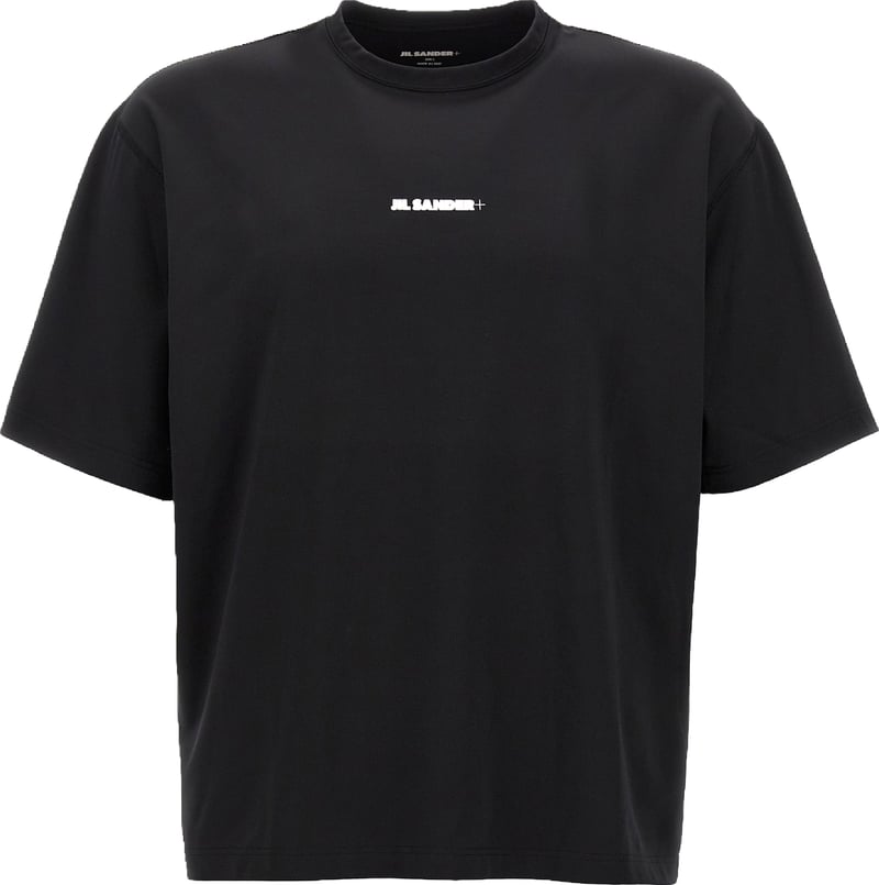 Jil Sander Black Polyester T-Shirt