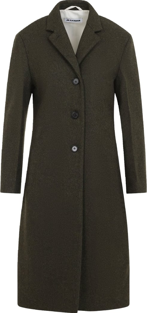 Jil Sander Slim Straight Knee-Lenght Coat