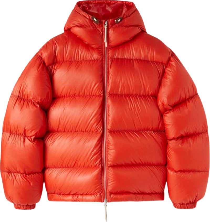 Jil Sander Down Jacket Orange