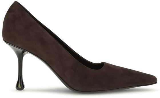 Jimmy Choo Brown Leather High Heel Pumps
