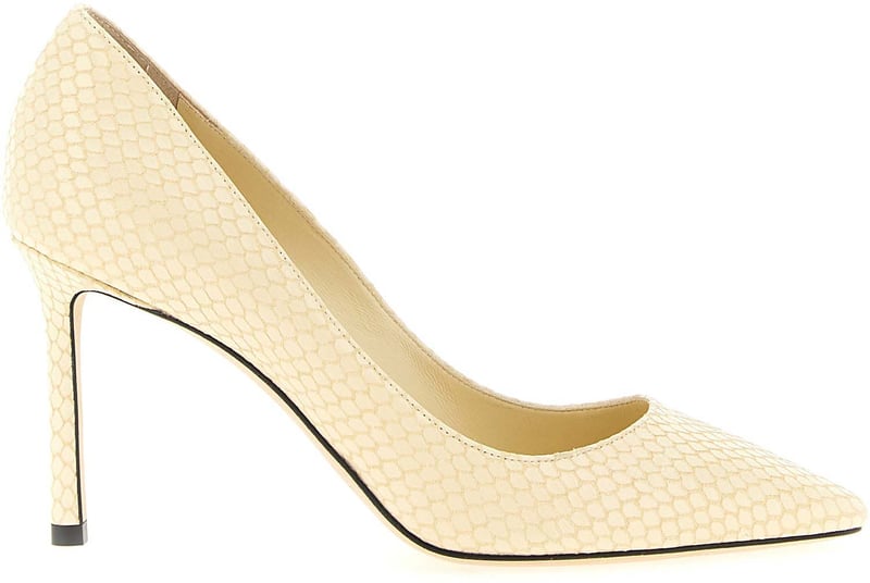 Jimmy Choo Multicolor Leather High Heel Pumps