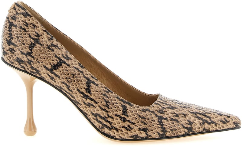 Jimmy Choo Brown Leather High Heel Pumps