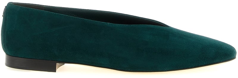 Jimmy Choo Bicolor Leather Ballet Flats