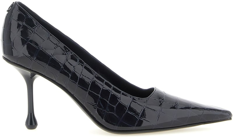 Jimmy Choo Blue Leather High Heel Pumps