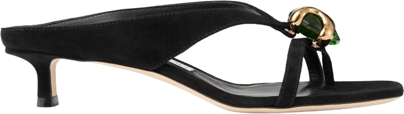 Jimmy Choo Emeri Suede Leather Sandals