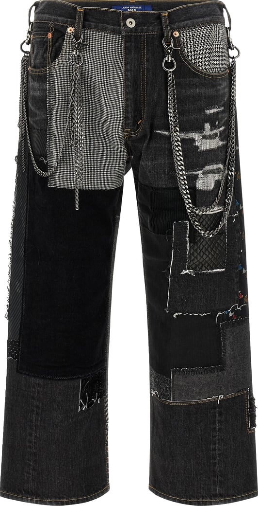 Junya Watanabe Blue Cotton Jeans Denim