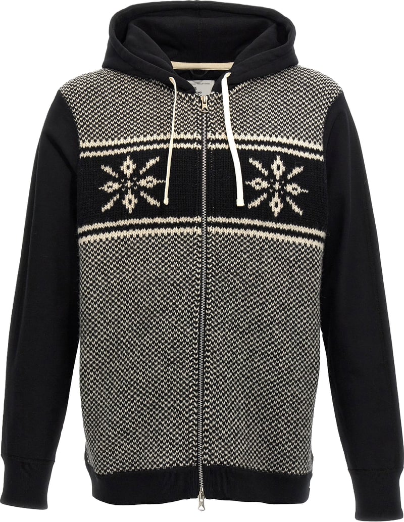 Junya Watanabe Jacquard Insert Hoodie