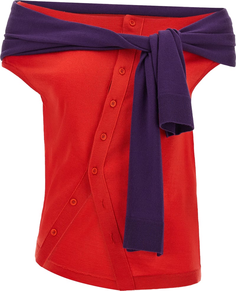 J.w.anderson Off Shoulder Tank Top