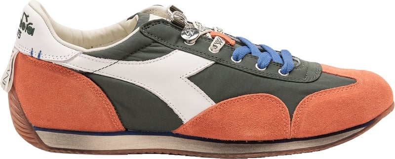 Sneaker con Pannelli a Contrasto