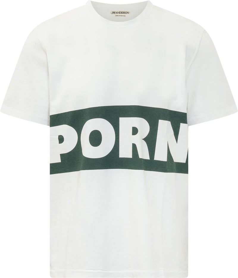 T-shirt con Maxi Lettering