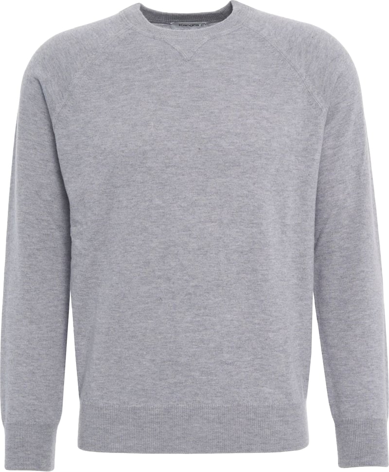 Sweater with raglan sleeves