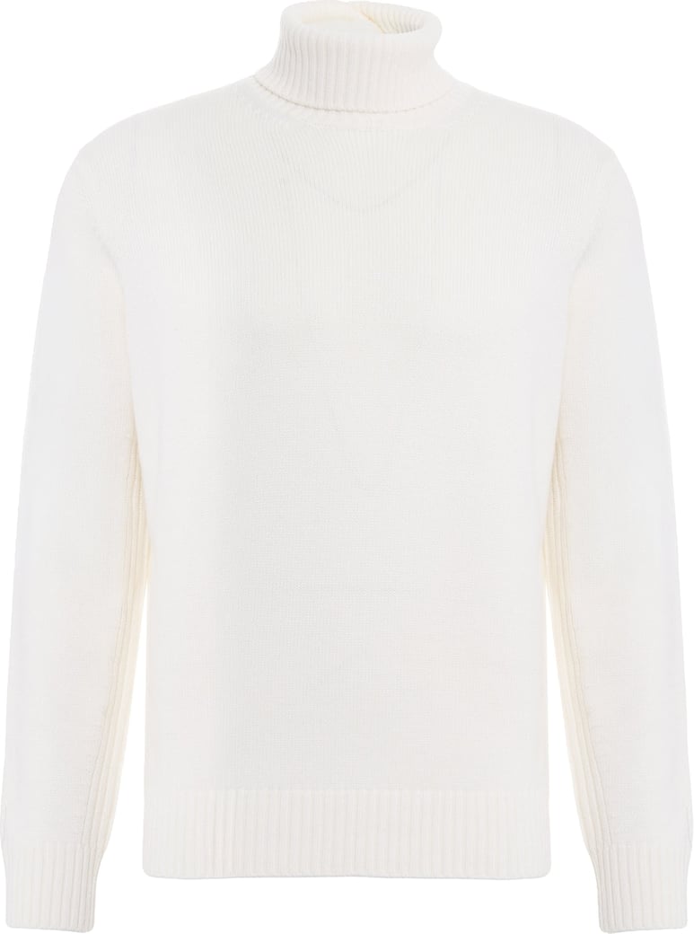 Wool turtleneck sweater