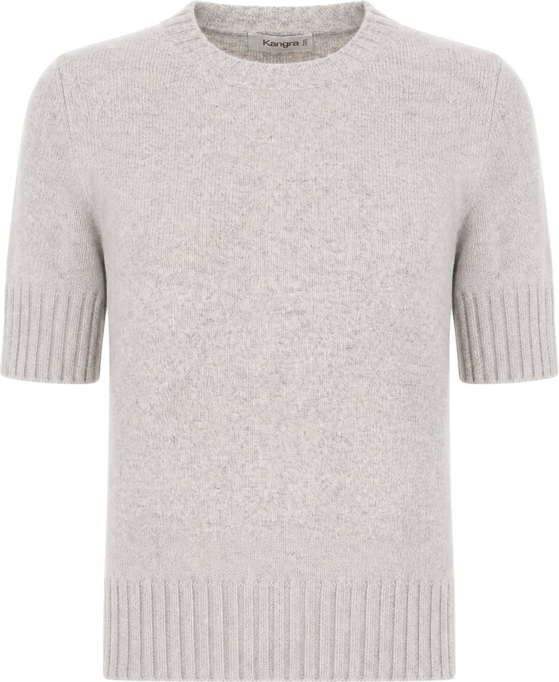 Kangra MÃ©lange grey wool sweater