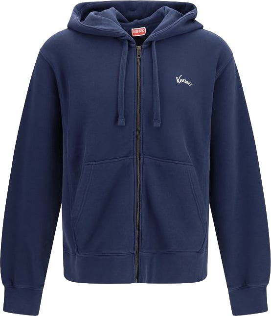 Kenzo Blue Cotton Sweatshirt