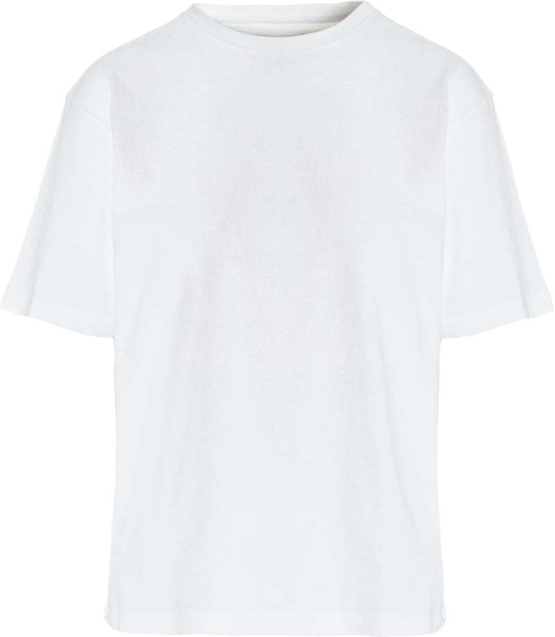 Khaite White Cotton T-Shirt