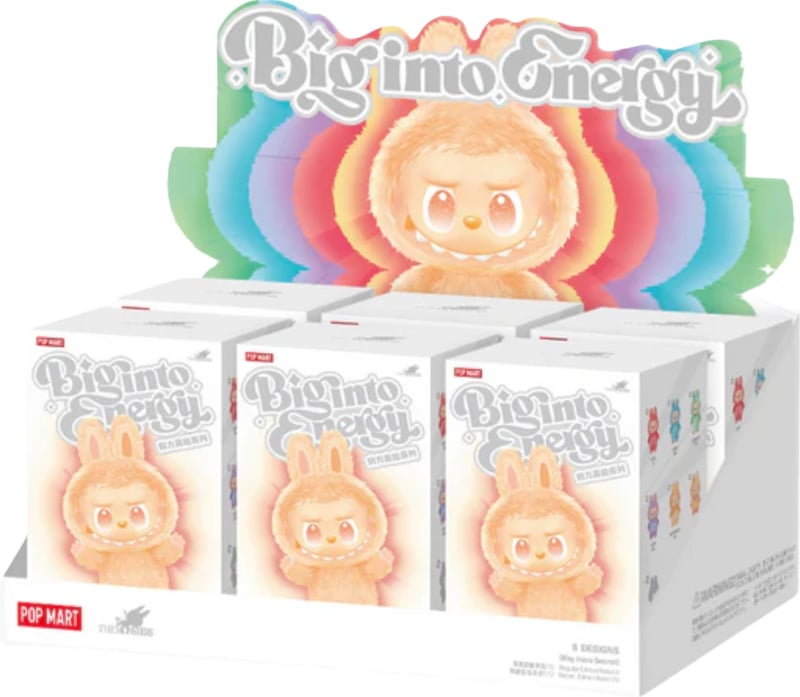 Pop Mart Labubu The Monsters Big into Energy Vinyl Face Blind Box