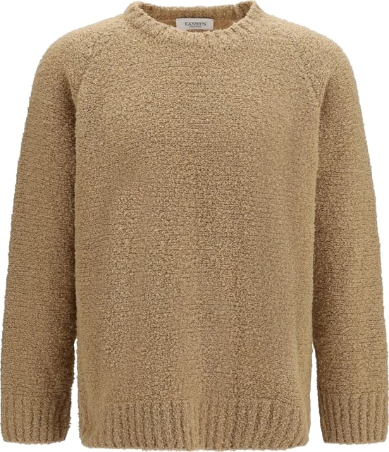 Laneus Beige Wool Oves Aries Sweatshirt