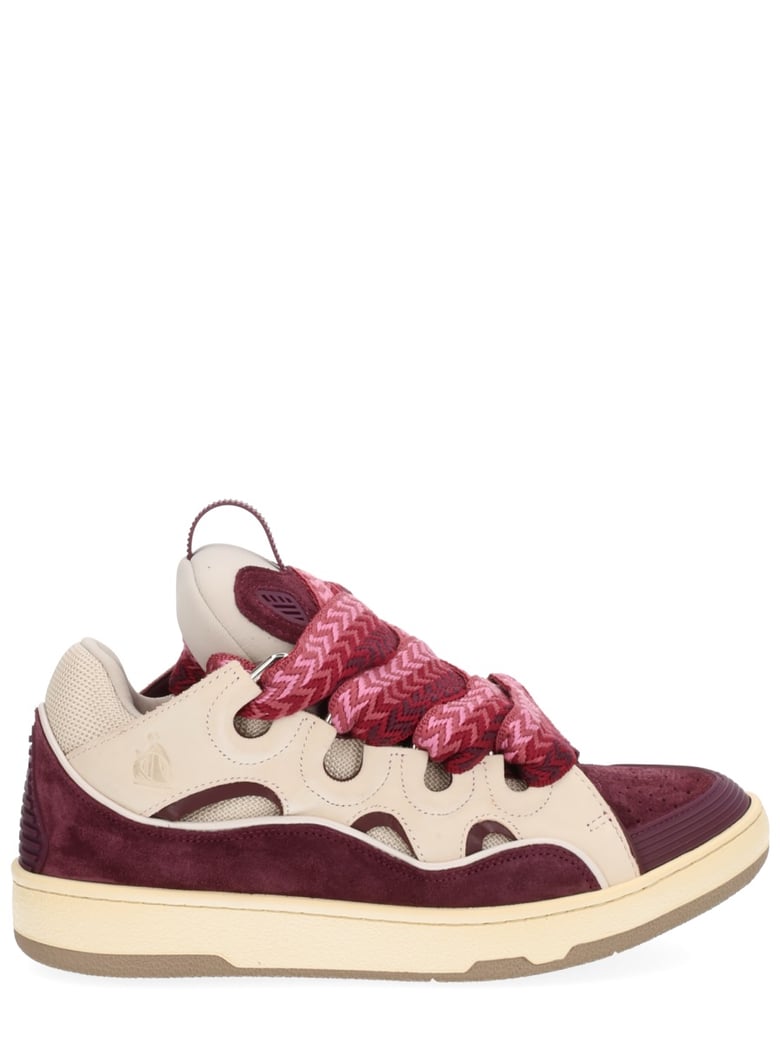 Multicolor Curb Zigzag Sneakers
