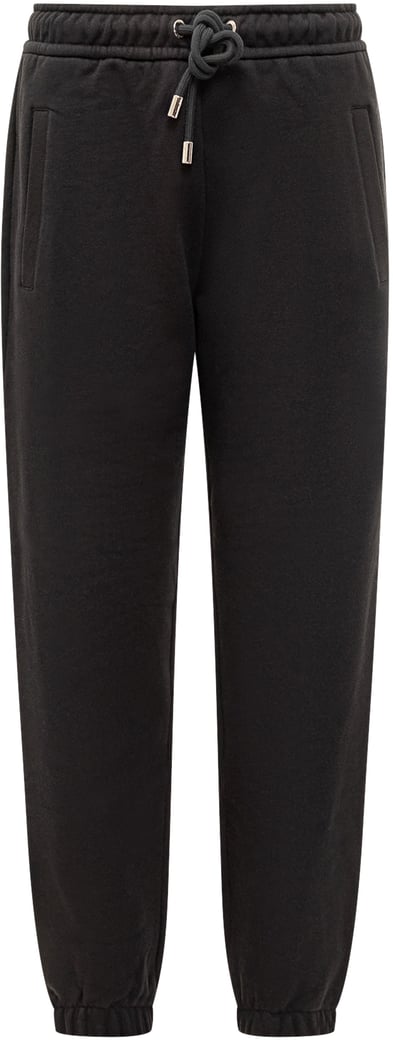 Pantaloni Jogger Neri con Coulisse di Lanvin