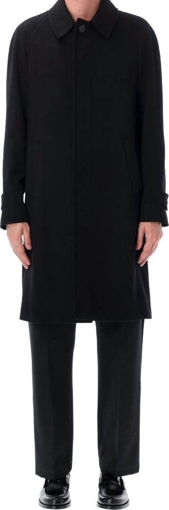 Mono Breast Coat Caschmere Nero