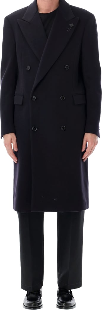 Double Breast Coat Dk Navy