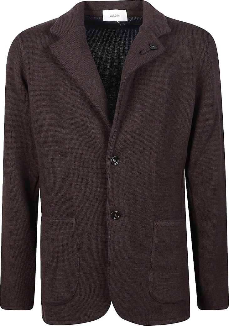 Knit Jacket Brown