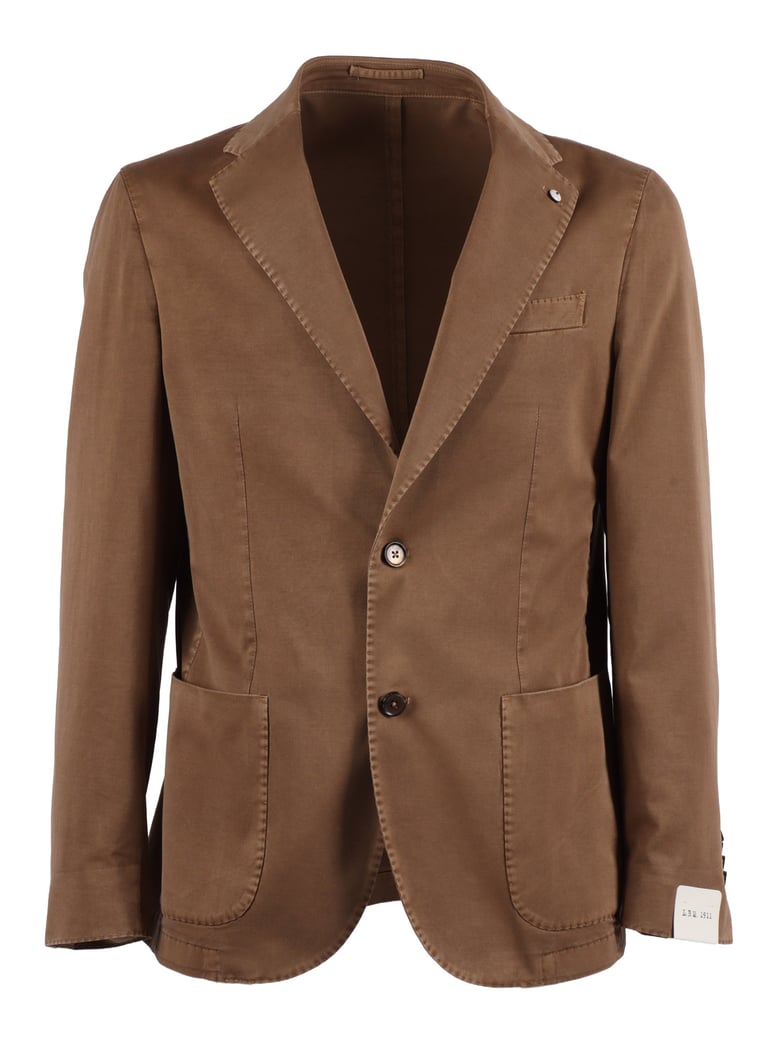 Brown Tailored Drop S Blazer