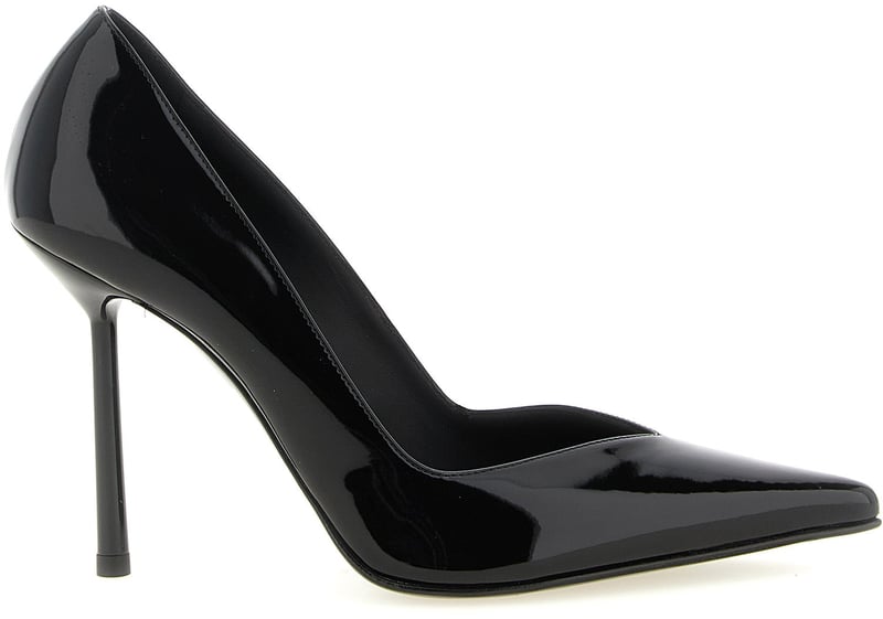 LE SILLA Black Polyethylene High Heel Pumps