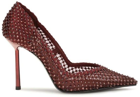 LE SILLA Red Crystals High Heel Pumps
