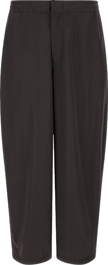 Lemaire Brown Wool Joggers (Workout Pants)
