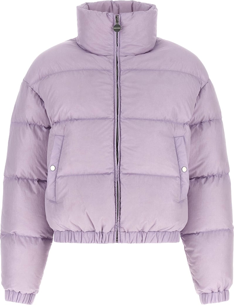 IENKI IENKI Purple Nylon Full-Length Jacket