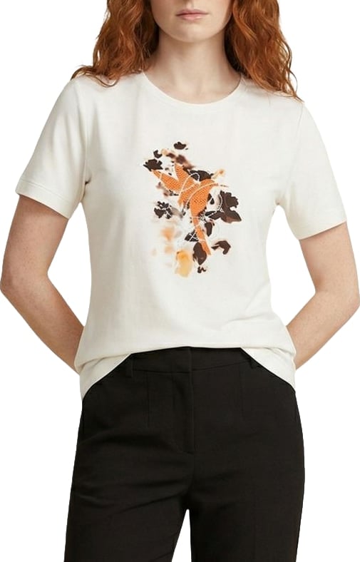 Liu Jo Beige Cotton T-Shirt