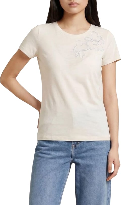 Liu Jo Beige Cotton T-Shirt