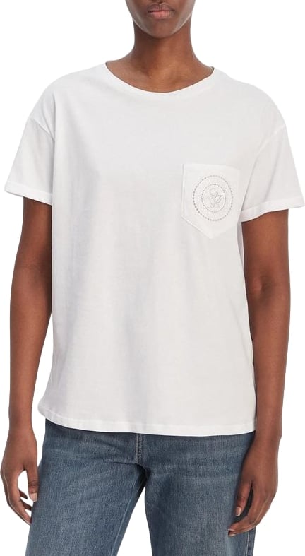 Liu Jo White Cotton T-Shirt