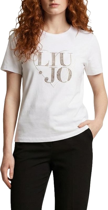 Liu Jo White Cotton T-Shirt