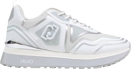 Liu Jo White Artificial Leather Chunky Sneakers