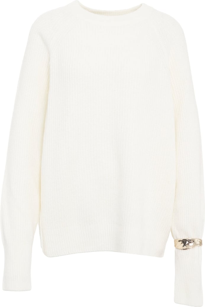 Sweater with arm cuff