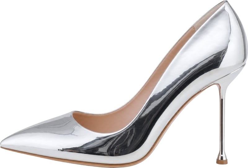 With Heel Silver
