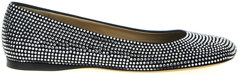 Loewe Black Goatskin Ballet Flats