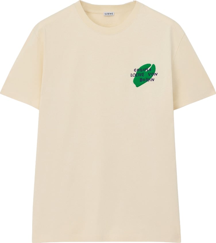 Loewe RELAXED FIT T-SHIRT 'Beige Green'