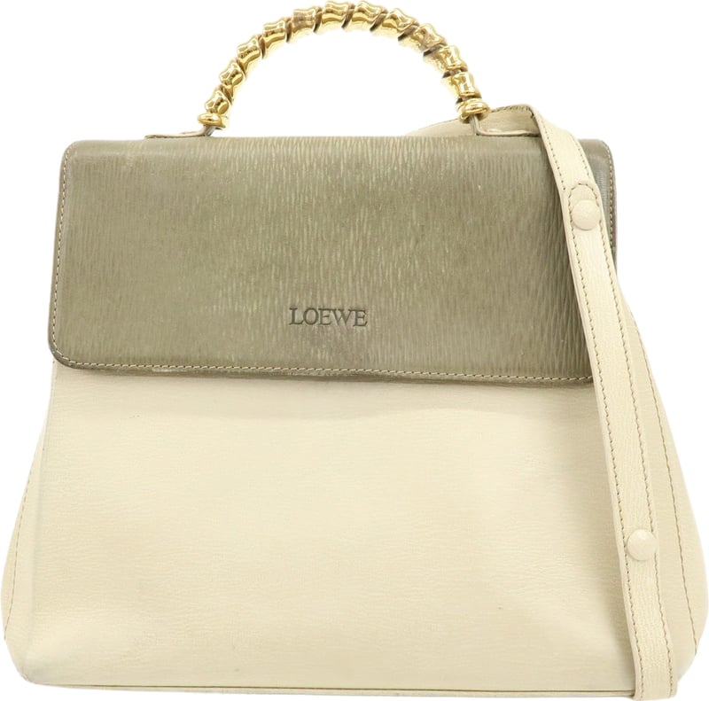 Loewe Vintage Velazquez Top Handle Leather