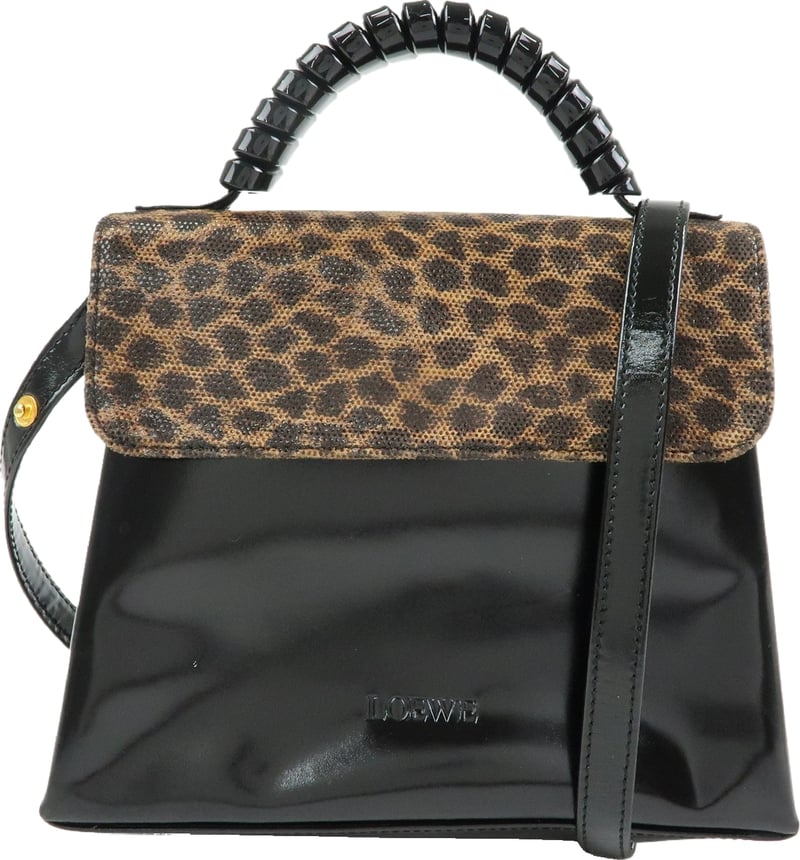 Loewe Vintage Velazquez Top Handle Leather