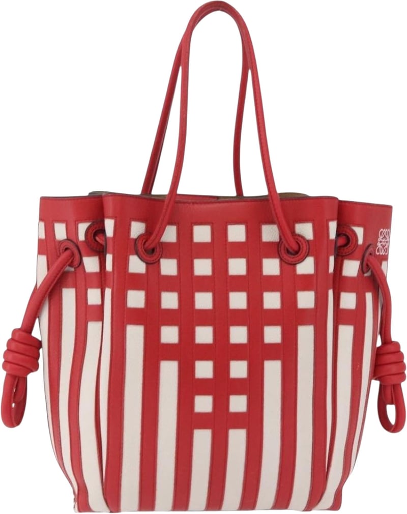 Loewe Flamenco Knot Patchwork Leather Small