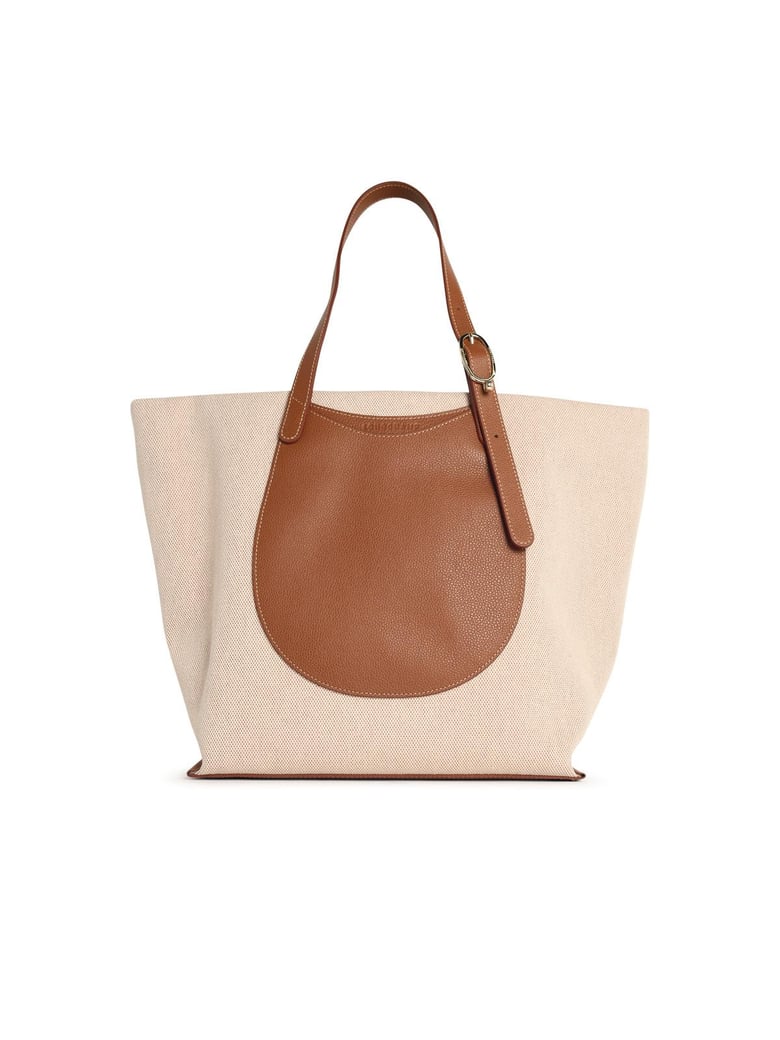 Accomplice Canvas Textured Leather Tote Bag