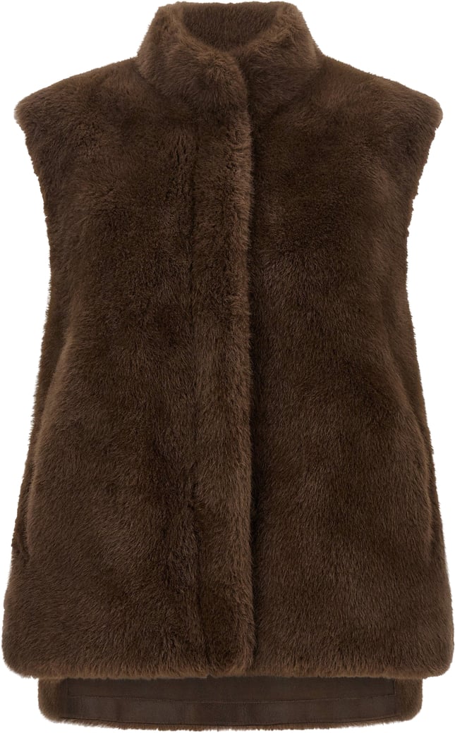 Lou Andrea Eco-fur Vest
