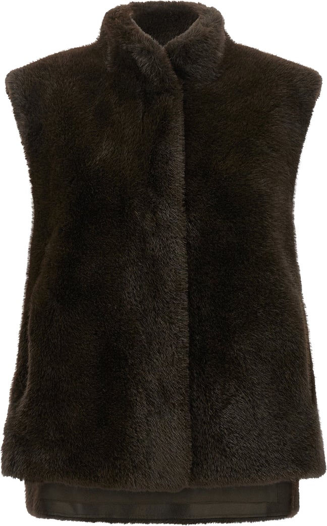 Lou Andrea Faux Fur Vest