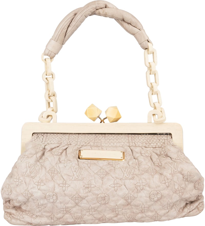 Louis Vuitton Leather Monogram Olympe Shoulder Bag